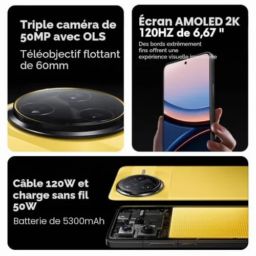 POCO F7 Ultra 12 Go / 256 Go Noir image 1