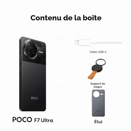 POCO F7 Ultra 16 Go / 512 Go Jaune image 4