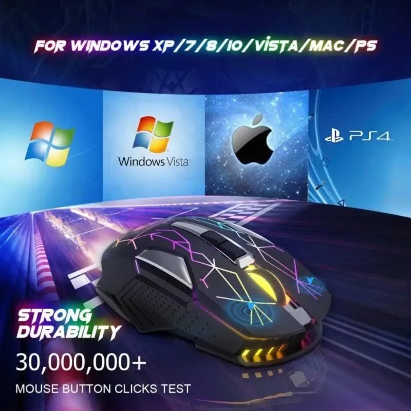 Armure Mecanique 2400 DPI Wireless RGB - vue 5