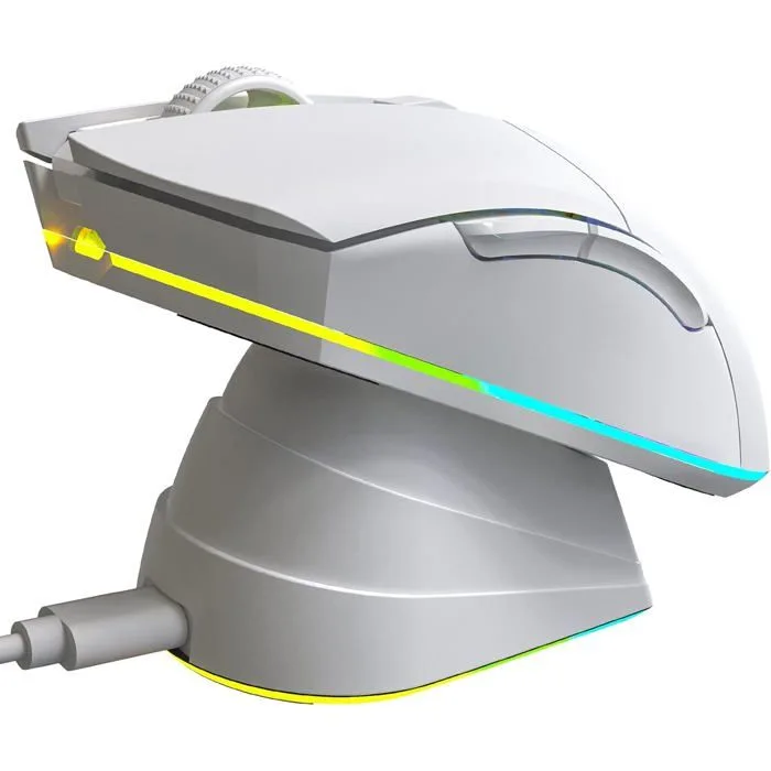 KLIM Blaze Pro souris gamer sans fil RGB avec station de charge