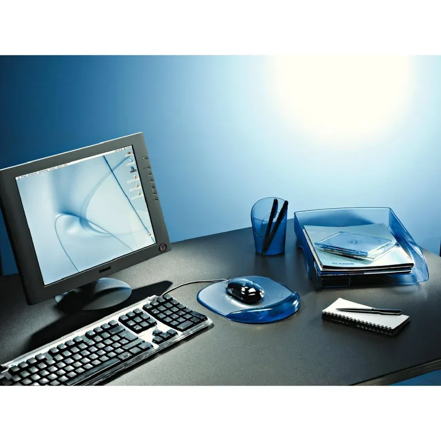Esselte Gel Bleu Transparent 235x285 mm - vue 2