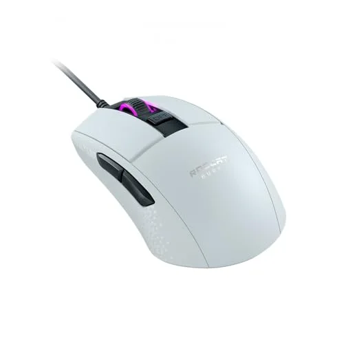 Roccat Burst Core Blanc souris gamer filaire légère 8 500 dpi
