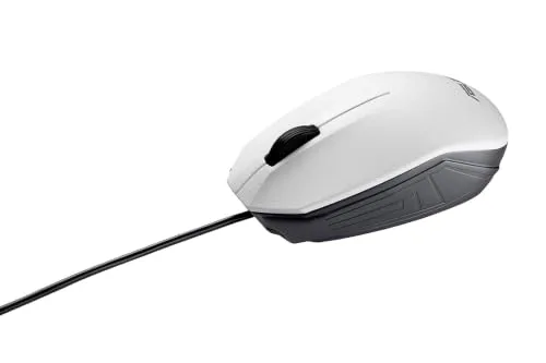 ASUS UT280 Souris optique filaire blanche 1000 dpi