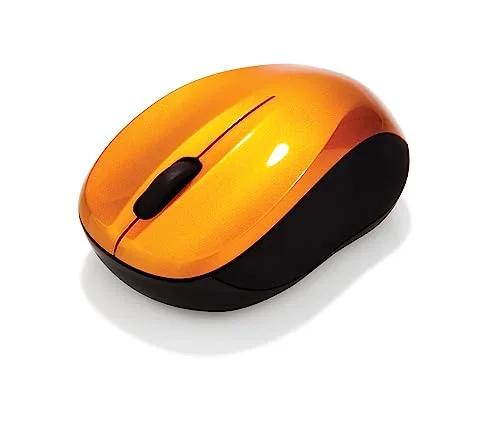Verbatim GO NANO Souris sans fil orange volcanique