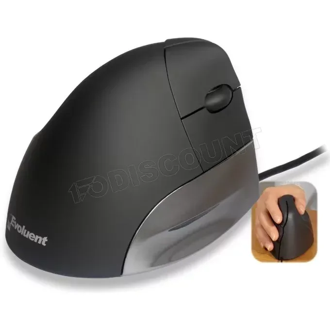 Evoluent VerticalMouse Standard droitier filaire USB