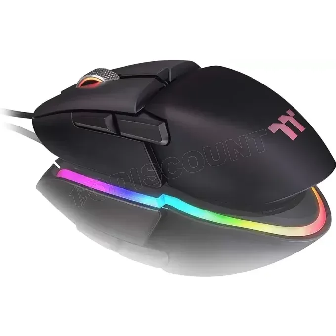 Thermaltake ARGENT M5 RGB Souris gaming filaire noire