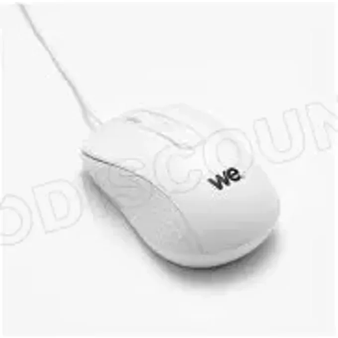 WE WESOURFILMTLBC souris filaire USB 1200 DPI blanche