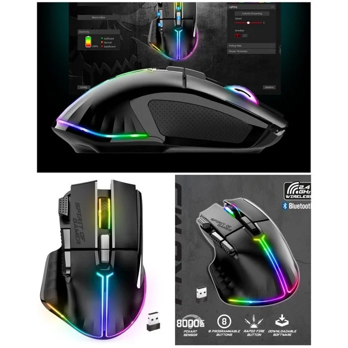 Spirit of Gamer PRO-M5 RGB 8000 DPI
