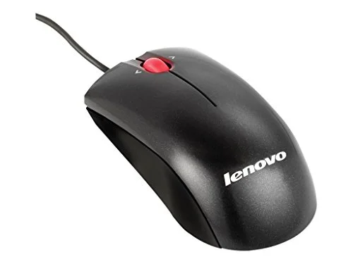 Lenovo Essential Souris filaire USB noire 3 boutons