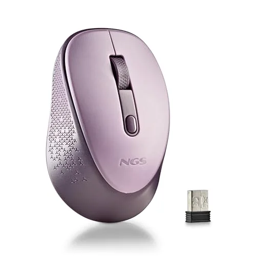 NGS DEW Lilac souris sans fil 800/1600 DPI