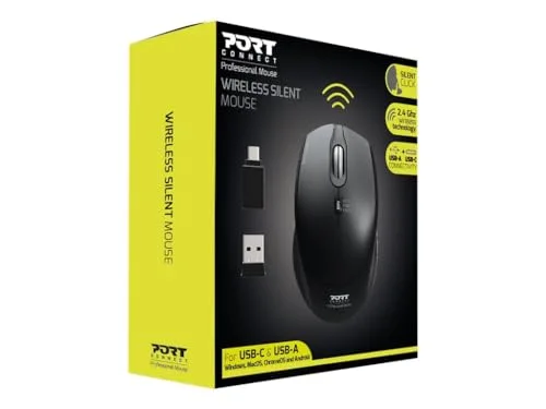 Port Designs Silent 900713 Souris sans fil 1600 DPI