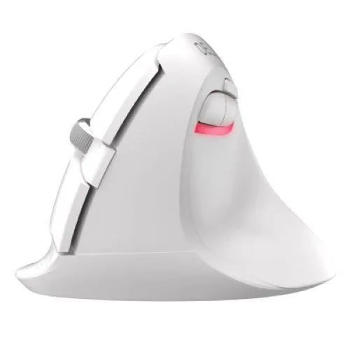 Delux M618 MiniGX White Souris verticale sans fil 1600 dpi