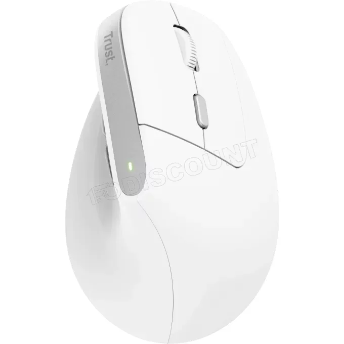 Trust Bayo II Ergonomic Wireless Mouse Blanc