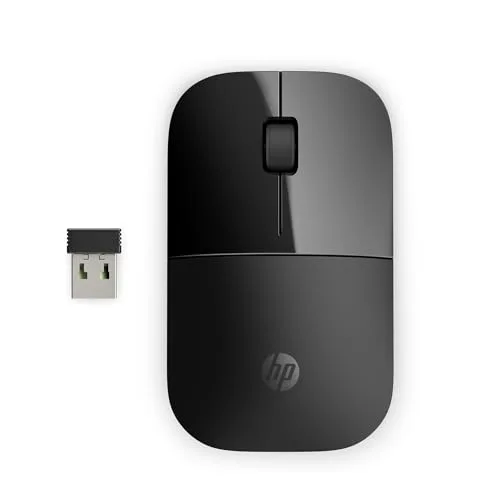 HP Z3700 Souris sans fil Noir Onyx 1200 dpi
