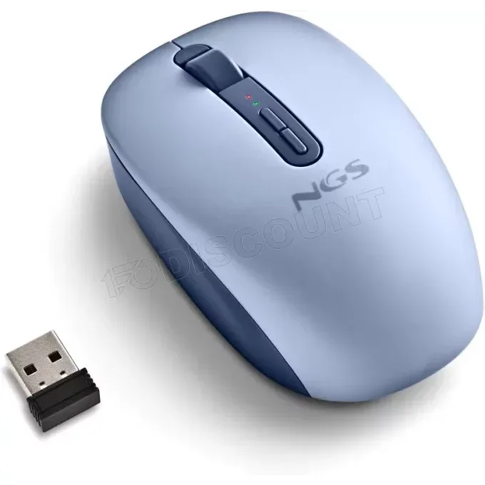 NGS Fog Dual Blue souris sans fil Bluetooth 2,4 GHz