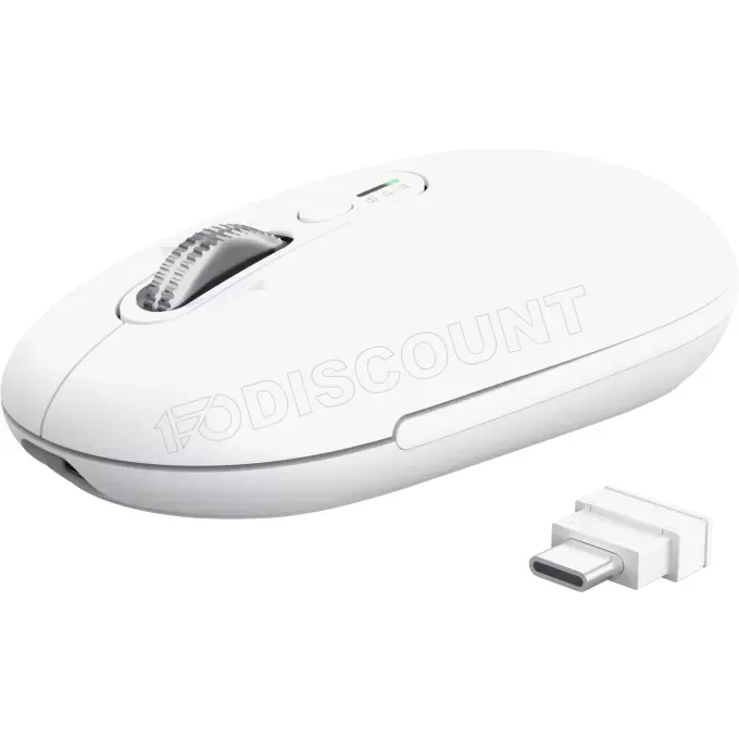 Trust Seron Slim Multi-Wireless Hyperscroll Mouse Blanc
