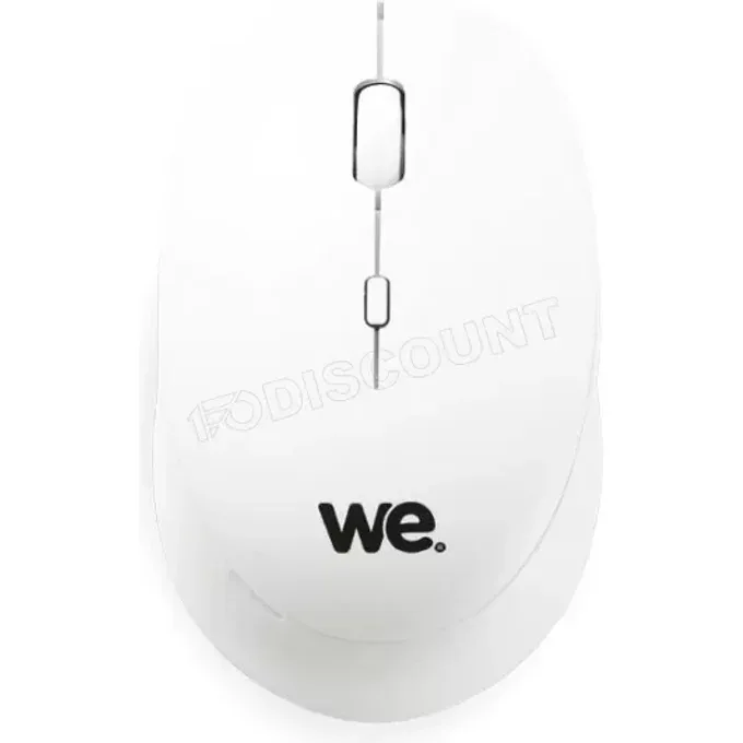 WE Souris sans fil optique blanche 2,4 GHz 1600 DPI