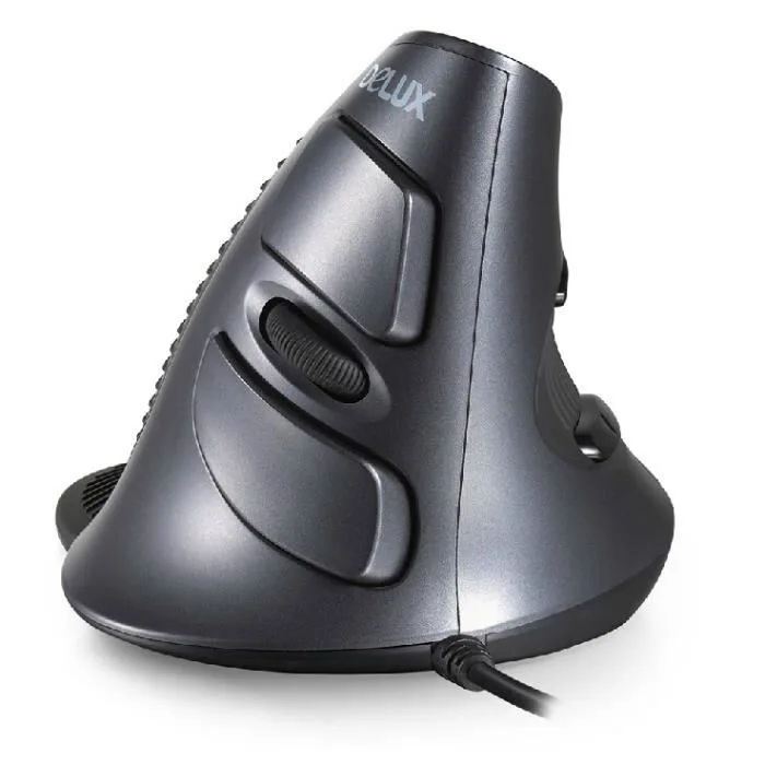 Delux M618 Souris verticale filaire ergonomique