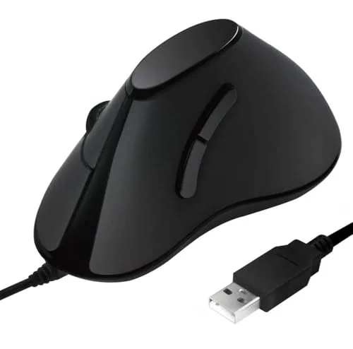 LogiLink Ergonomic Vertical Mouse USB 5 boutons