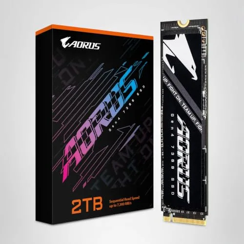 AORUS Gen4 7300 SSD 2 To - vue 5