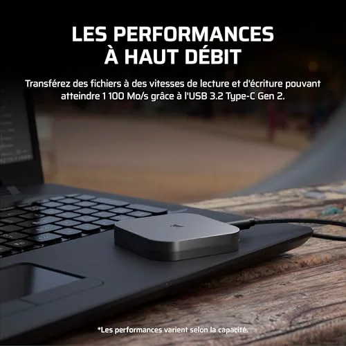 Corsair EX300U 2TB SSD Externe MagSafe - vue 3