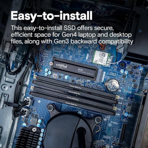 Crucial P310 4TB SSD M.2 PCIe 4.0 - vue 5