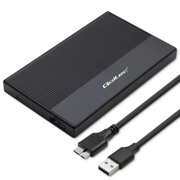 Qoltec 52277 boîtier SSD/HDD 2,5" USB 3.0 2 To
