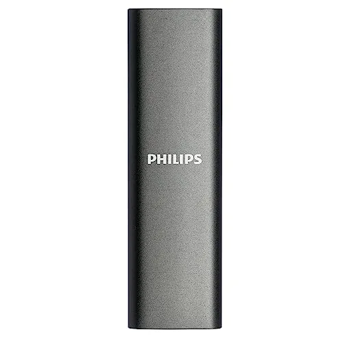 Disque SSD externe Philips 1 To Gris - vue 4