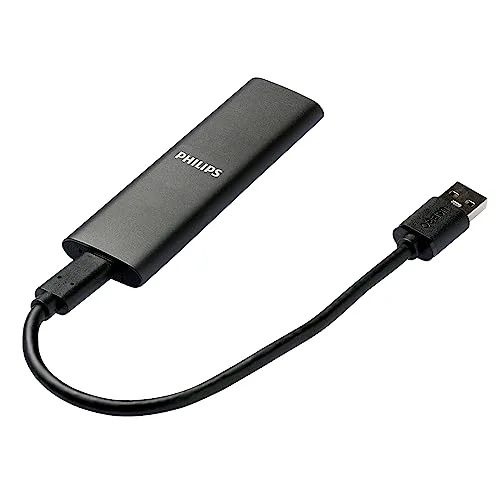 Disque SSD externe Philips 1 To Gris - vue 6
