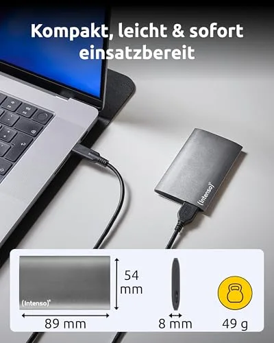 Intenso Premium Edition SSD 256 Go Externe USB 3.0 - vue 4