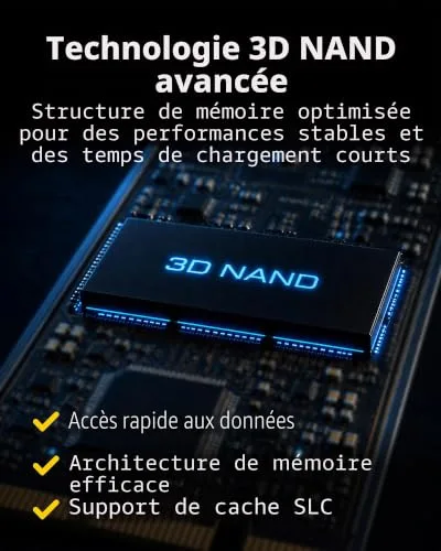 Intenso TOP SSD 256 Go M.2 SATA - vue 3