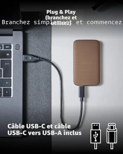 Intenso TX500 1 To SSD Externe - vue 7