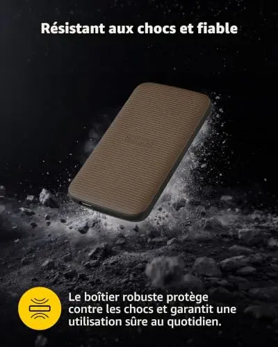 Intenso TX500 500 Go SSD Externe - vue 4