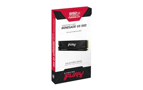 Kingston FURY Renegade G5 8 To SSD PCIe 5.0 - vue 3