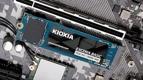 KIOXIA EXCERIA BASIC 1 To SSD M.2 PCIe 4.0 - vue 5