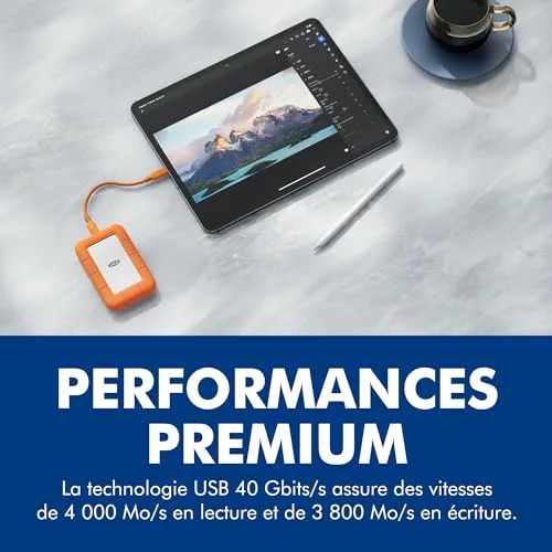 LaCie Rugged SSD4 4TB - vue 5