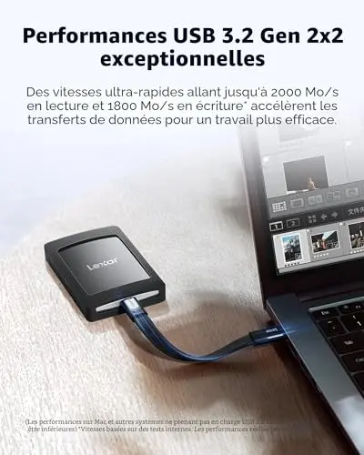 Lexar SL500M 4To Magnetic-Set SSD - vue 3