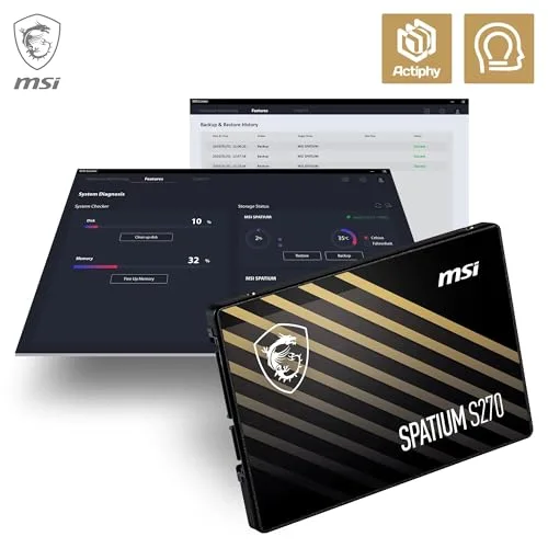 MSI SPATIUM S270 480GB SATA - vue 8