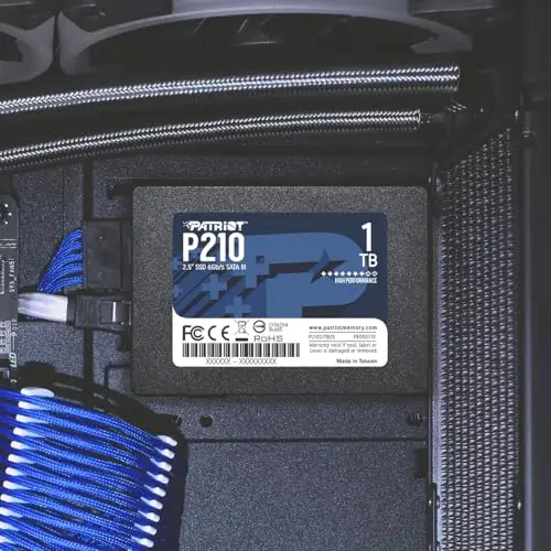 Patriot P210S1TB25 1To SSD SATA - vue 4