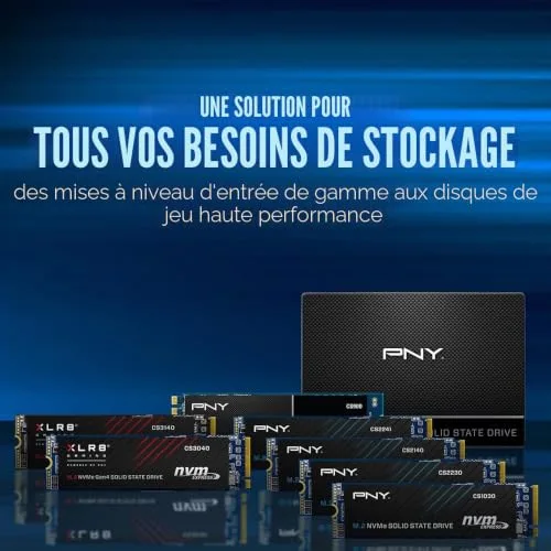 PNY CS2241 1 To SSD PCIe 4.0 - vue 6