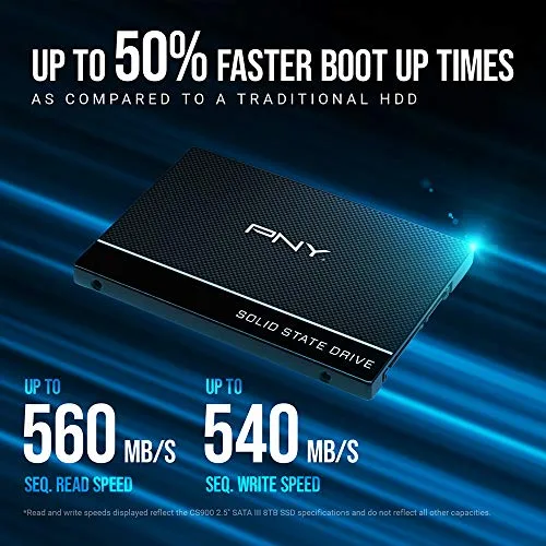 PNY CS900 SSD 250 Go - vue 3