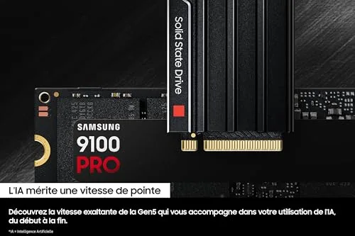 Samsung 9100 PRO 1 To SSD PCIe 5.0 - vue 8