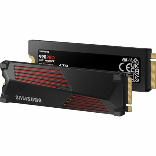 Samsung 990 PRO avec dissipateur 4 To PCIe 4.0 NVMe