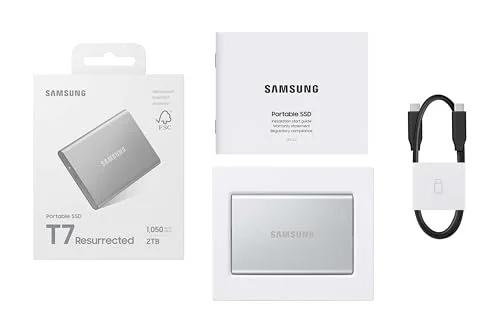 Samsung T7 Resurrected 2TB SSD Externe - vue 6
