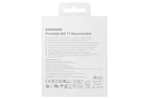 Samsung T7 Resurrected 4TB SSD Externe - vue 7