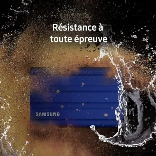 Samsung T7 Shield 4 To Noir - vue 9