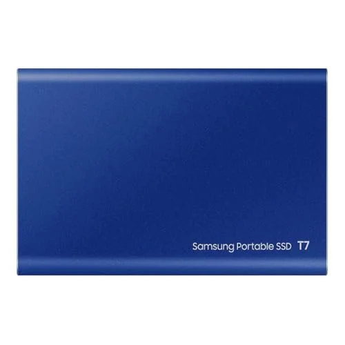 Samsung T7 SSD 2 To Bleu - vue 4
