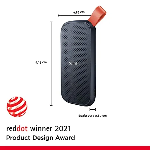 SanDisk E30 2 To SSD Externe - vue 2