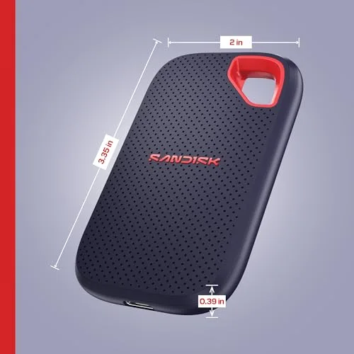 SanDisk Extreme Portable SSD V3 1 To - vue 8