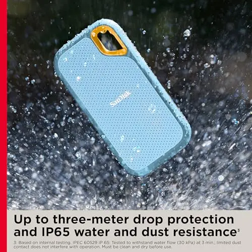 SanDisk Extreme Portable V2 2 To - vue 6